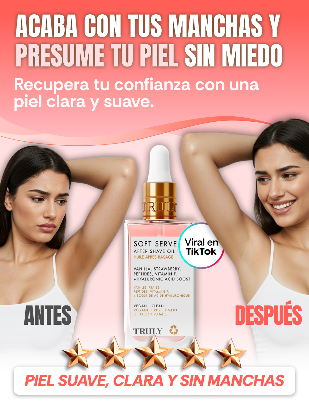 Truly - Aceite Aclarador Post-Afeitado