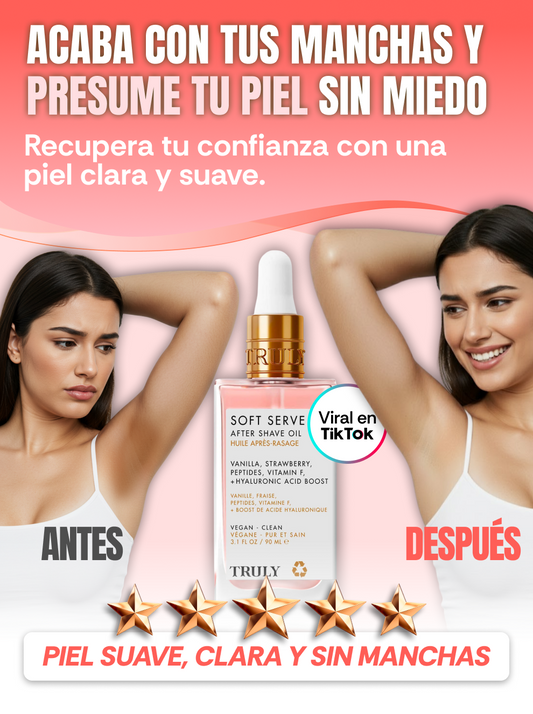 Truly® - Aceite Aclarador Post-Afeitado