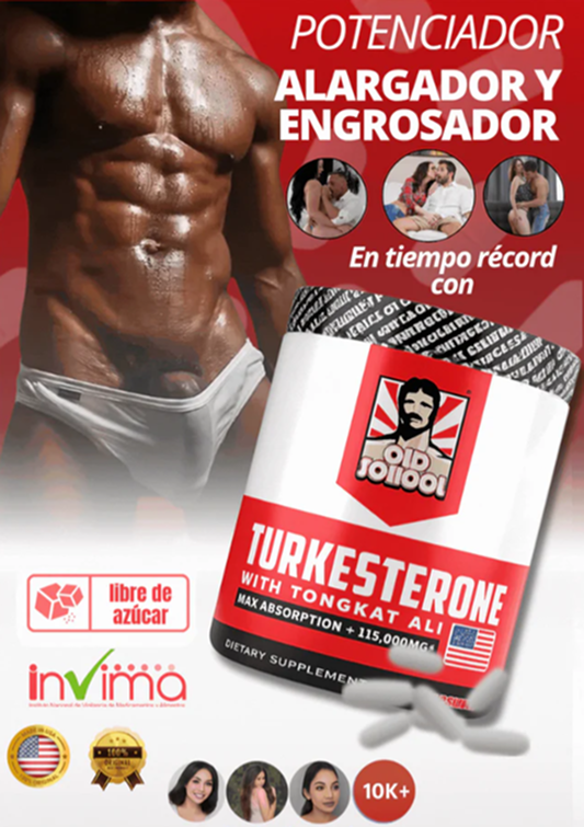 Turkesterona con Tongkat Ali - Aumenta tu Rendimiento en la Cama y en el Gym